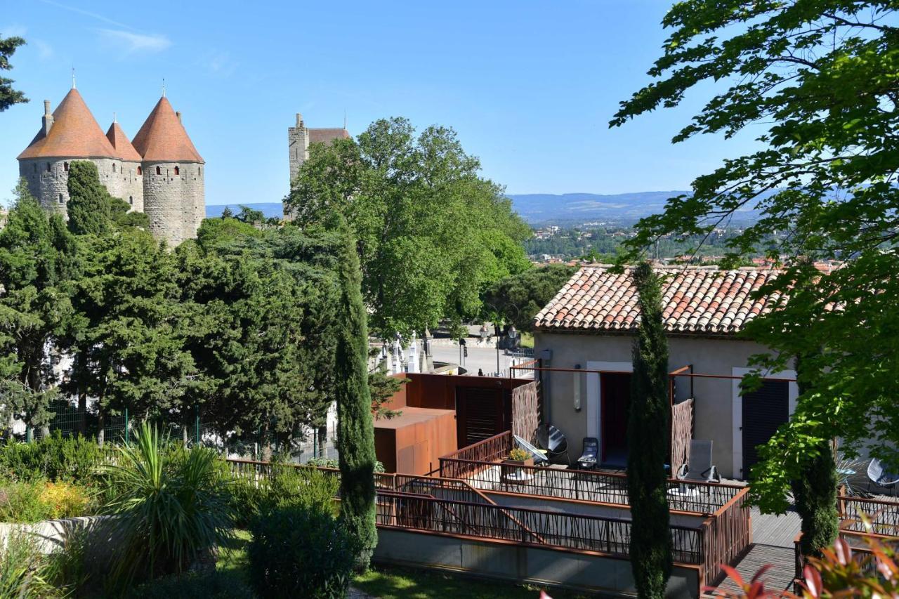 Hotel Pont Levis - Franck Putelat Carcassonne Exterior foto
